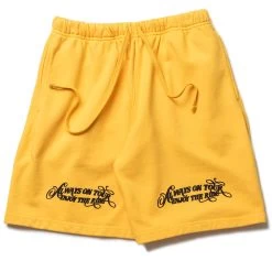 Always On Tour Enjoy Sweatshorts - Yellow