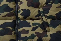 A Bathing Ape 1ST Camo Reversible Down Vest - Green -Fashion clothing BAPEABathingApeReversibleVest2