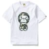 A Bathing Ape Jewels Baby Milo Tee - White 2 A Bathing Ape Jewels Baby Milo Tee - White -Fashion clothing BAPEJEWELSBIGBABYMILOTEE2J80110009SneakerPolitics2