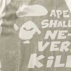 A Bathing Ape Big Ape Head Tee - Ivory 7 A Bathing Ape Big Ape Head Tee - Ivory -Fashion clothing BapeBigApeHeadTeeIvory1J80109066SneakerPolitics3