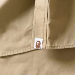 A Bathing Ape Bape Boyscout Relaxed Fit Shirt - Beige -Fashion clothing BapeBoyscoutShirtBeige131 111886SneakerPolitics2 3