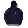 A Bathing Ape Brush College Pullover Hoodie - Navy -Fashion clothing BapeBrushCollegePulloverHoodieNavy1J80114011SneakerPOlitics1