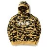 A Bathing Ape 1st Camo Balaclava Hoodie - Yellow -Fashion clothing BapeCamoBalaclavaFullZipHoodie131 111889SNeakerPolitics1