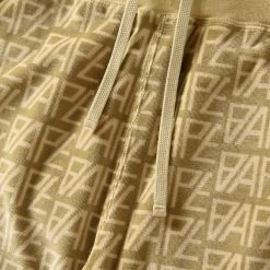 A Bathing Ape Logo Monogram Velour Shorts - Beige 11 A Bathing Ape Logo Monogram Velour Shorts - Beige -Fashion clothing BapeLogoMonogramShortsBeige111 131896SneakerPOlitics3