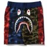 A Bathing Ape Mix Camo Crazy Sweatshorts - Multi -Fashion clothing BapeMixCamoCrazyShorts131 111897SneakerPOlitics1