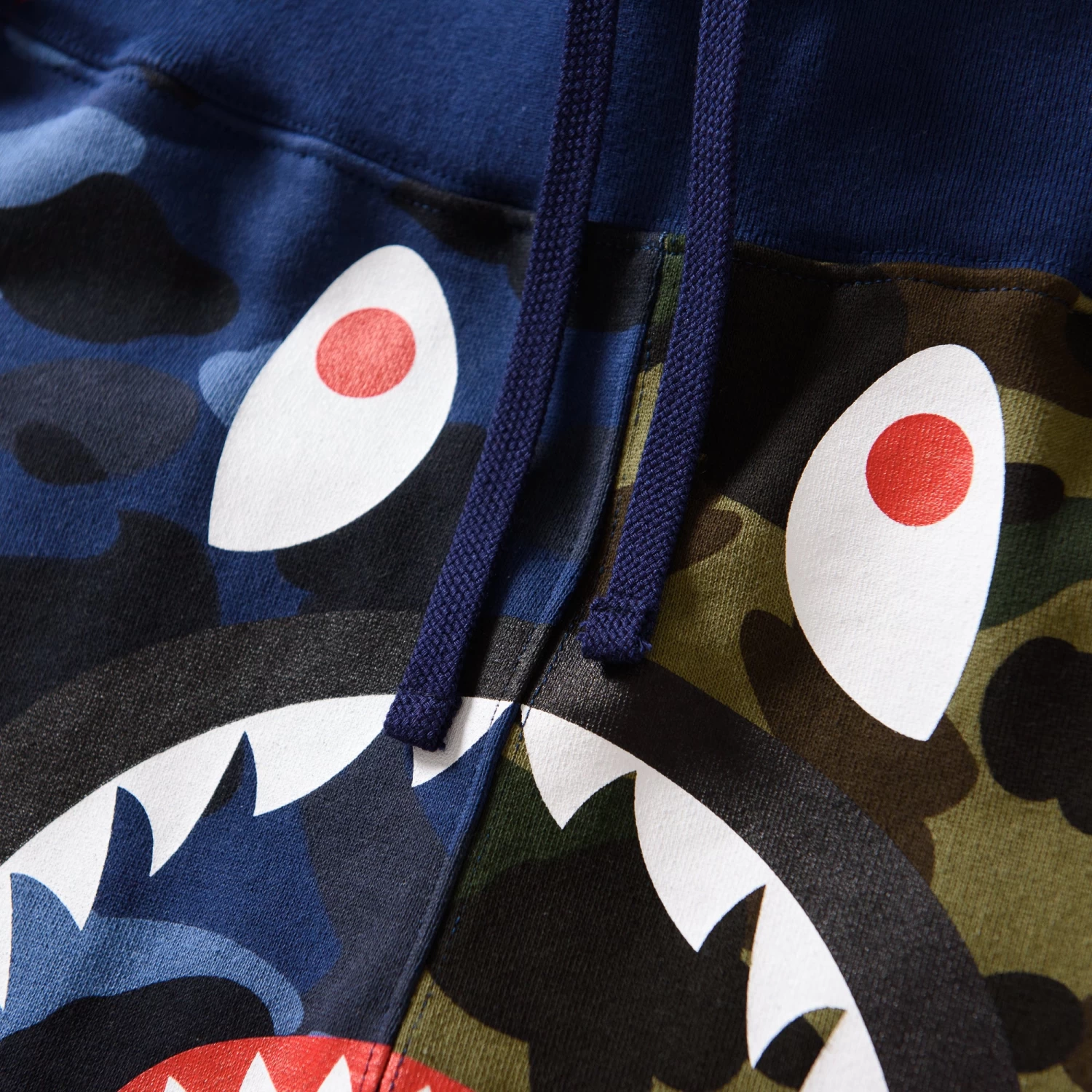 A Bathing Ape Mix Camo Crazy Sweatshorts - Multi 6 A Bathing Ape Mix Camo Crazy Sweatshorts - Multi - Image 4
