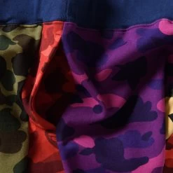 A Bathing Ape Mix Camo Crazy Sweatshorts - Multi 13 A Bathing Ape Mix Camo Crazy Sweatshorts - Multi -Fashion clothing BapeMixCamoCrazyShorts131 111897SneakerPOlitics5