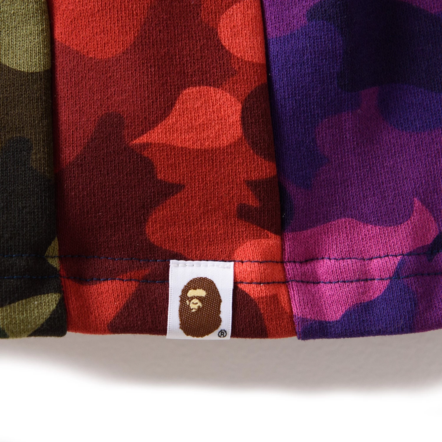 A Bathing Ape Mix Camo Crazy Sweatshorts - Multi 8 A Bathing Ape Mix Camo Crazy Sweatshorts - Multi - Image 6