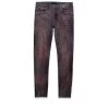 Purple Brand Low Rise Skinny Jean - Crimson Indigo Dirty Resin -Fashion clothing CRIMSONINDIGODIRTYRESIN 1