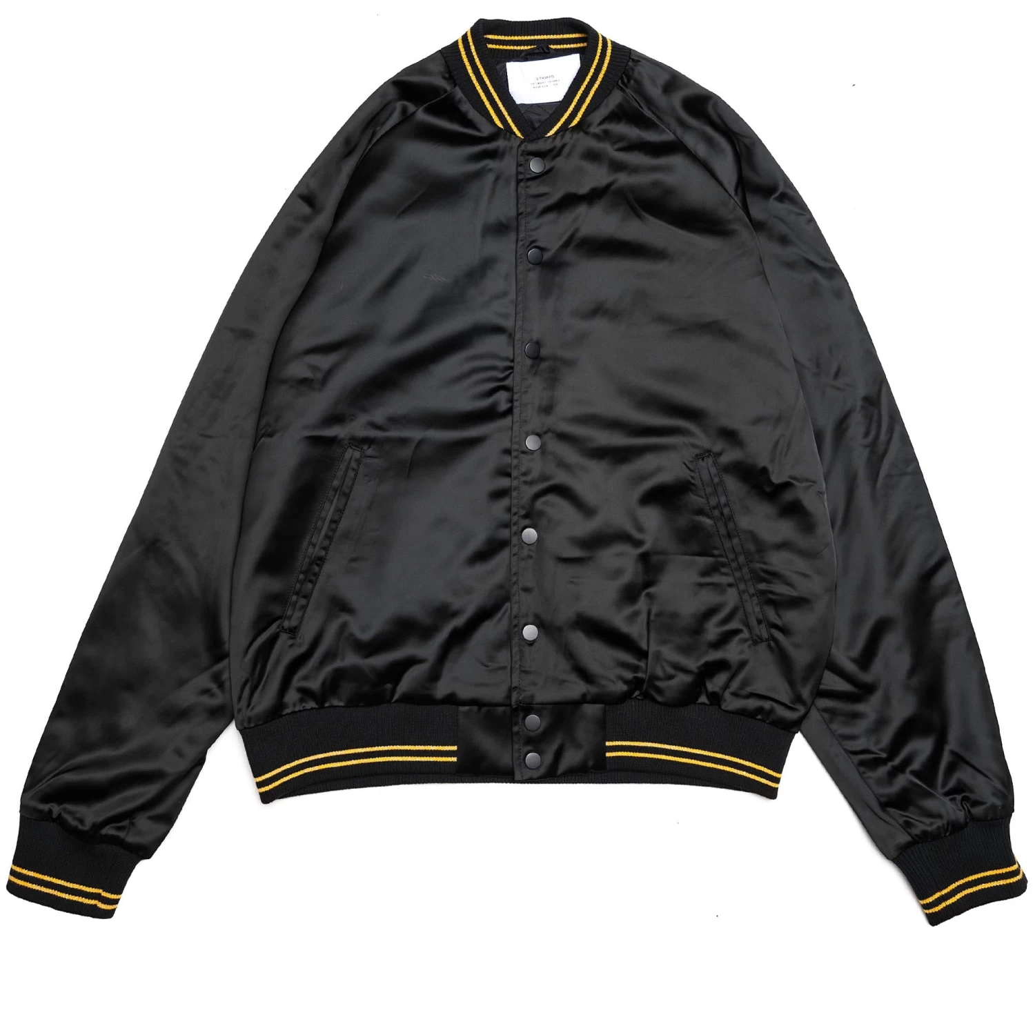 Stampd Coaches Baseball Jacket - Black 3 Stampd Coaches Baseball Jacket - Black