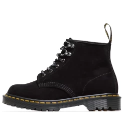Dr. Martens Repello Calf Suede 101 Ankle Boots - Black
