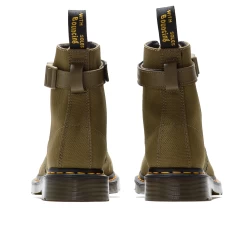 Dr. Martens X Futura Laboratories 1460 Extra Tough 50/50 - DMS Olive -Fashion clothing DrMartenFuturaGreen4