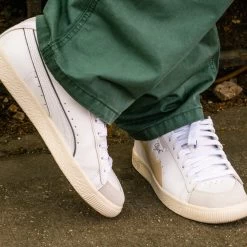 Puma X Extra Butter Clyde 3 NY - White/Warm White -Fashion clothing ExtraButter Puma ClydeNYC 13