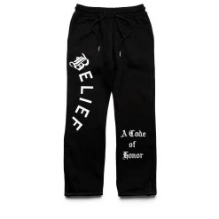 Kid's Honor The Gift Belief Sweatpants - Black