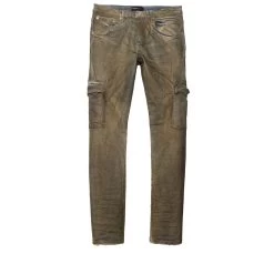 Purple Brand Mid Rise Slim Jean - Indigo Dirty Resin Cargo