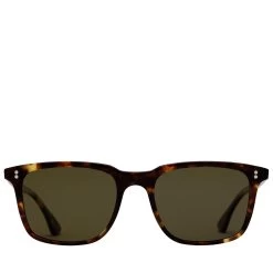 Krewe Matthew Polarized Sunglasses - Rye/Grass Green