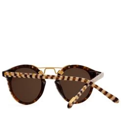 Krewe St. Louis Classics Sunglasses - Caffe Dolce/Gold/Amber -Fashion clothing KreweSt.LouisCaffe 131 110783 4605 Edit d6b3c863 e816 403d a827 7992af27452b