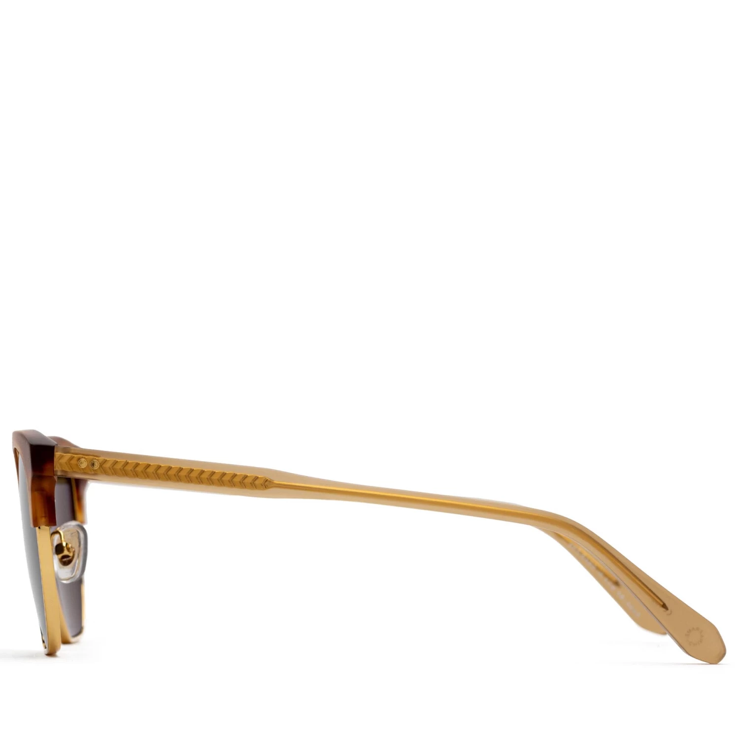 Krewe Thalia Polarized Sunglasses - Matte Tobacco/Gold 4 Krewe Thalia Polarized Sunglasses - Matte Tobacco/Gold - Image 2