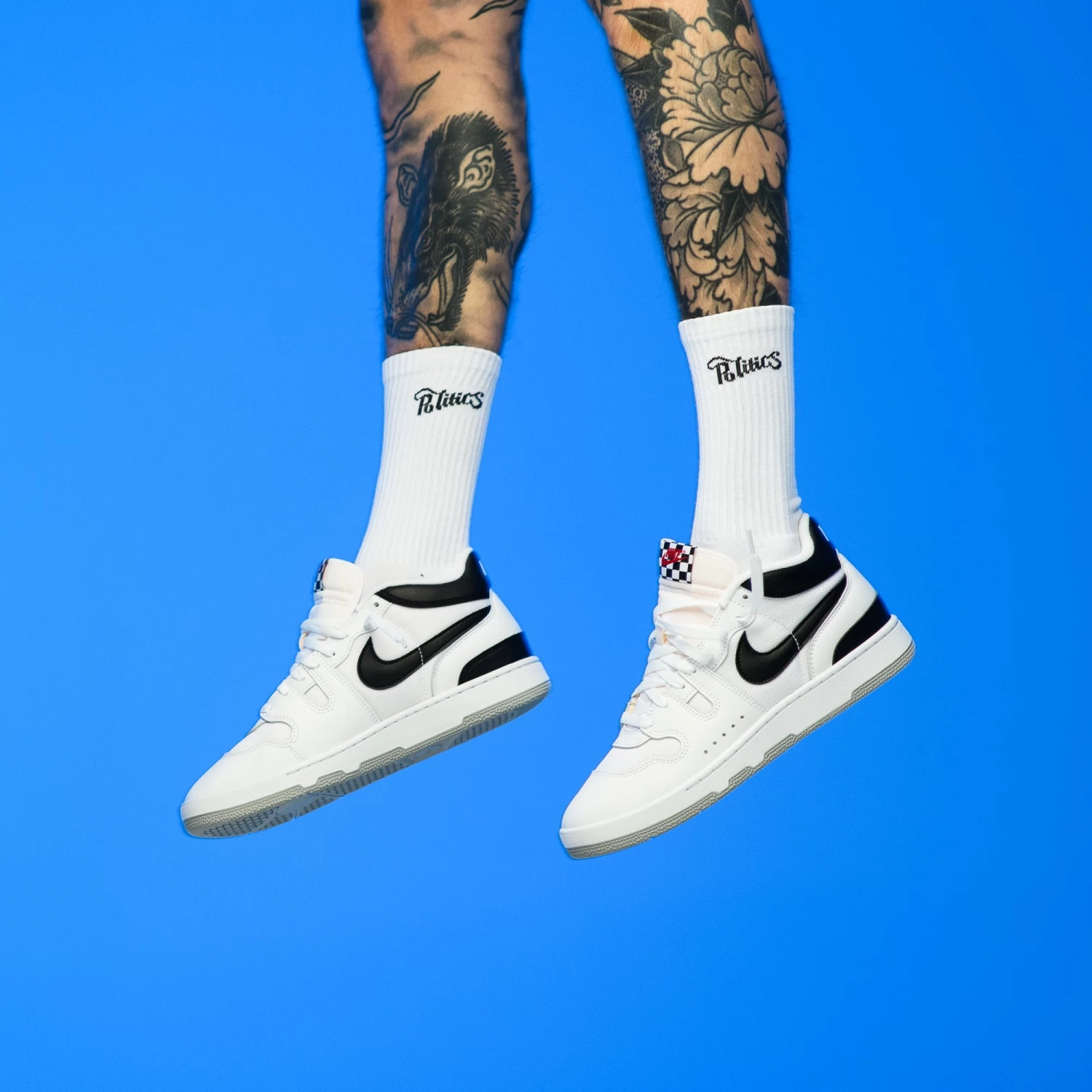 Nike Attack QS SP - White/Black 9 Nike Attack QS SP - White/Black - Image 7