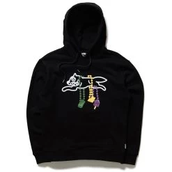 Ice Cream Mardi Gras Hoodie - Black