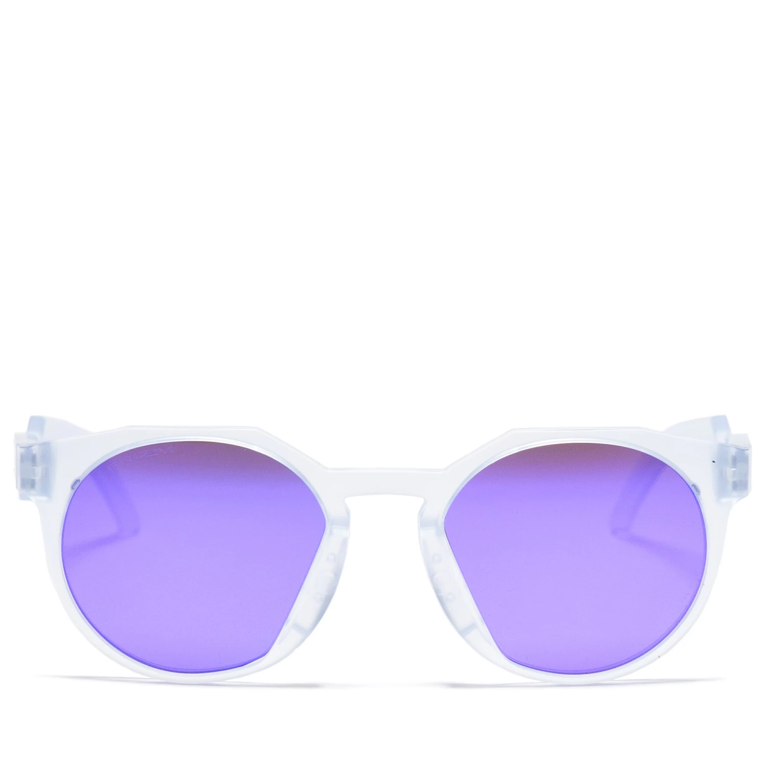 Oakley HSTN Sunglasses - Matte Clear/Prizm Violet 3 Oakley HSTN Sunglasses - Matte Clear/Prizm Violet