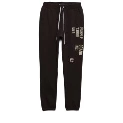 Purple Brand History Jogger - Wash Black