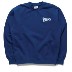 Politics Every Days Crewneck - Majestic Blue