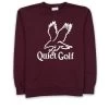 Quiet Golf Cross Creek Crewneck - Burgundy 1 Quiet Golf Cross Creek Crewneck - Burgundy -Fashion clothing Q6A0720 ca2bac00 a9e0 4ee8 9d37 3ec4d2e1b861