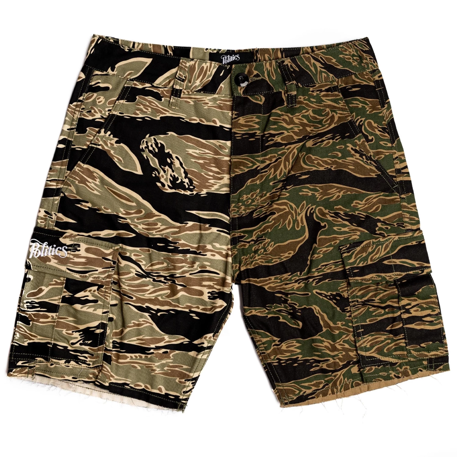 Politics Camo Cargo Short - Black/Brown/Green/Multi 3 Politics Camo Cargo Short - Black/Brown/Green/Multi