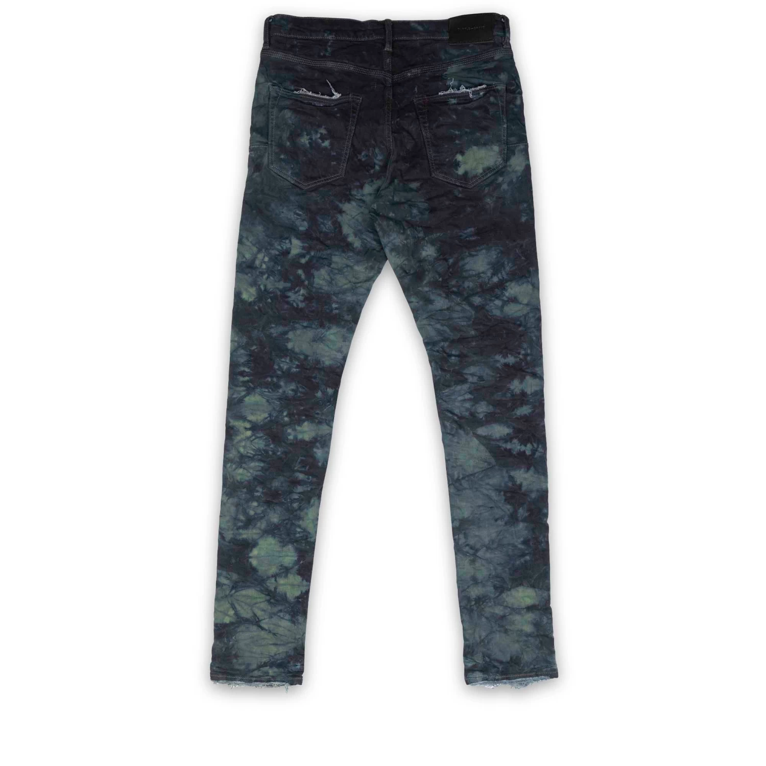 Purple Brand Low Rise Skinny Jean - Midnight Forest Tiedye 4 Purple Brand Low Rise Skinny Jean - Midnight Forest Tiedye - Image 2