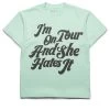 Always On Tour She Hates It Tee - Mint -Fashion clothing Sneaker Politics AOT SUMMER23 131 114018 1