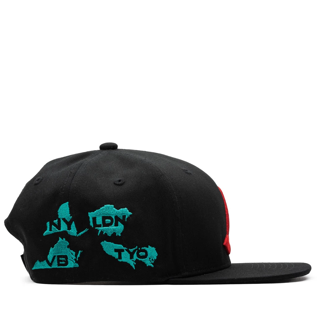 Billionaire Boys Club Flying B Snapback Hat - Black 4 Billionaire Boys Club Flying B Snapback Hat - Black - Image 2