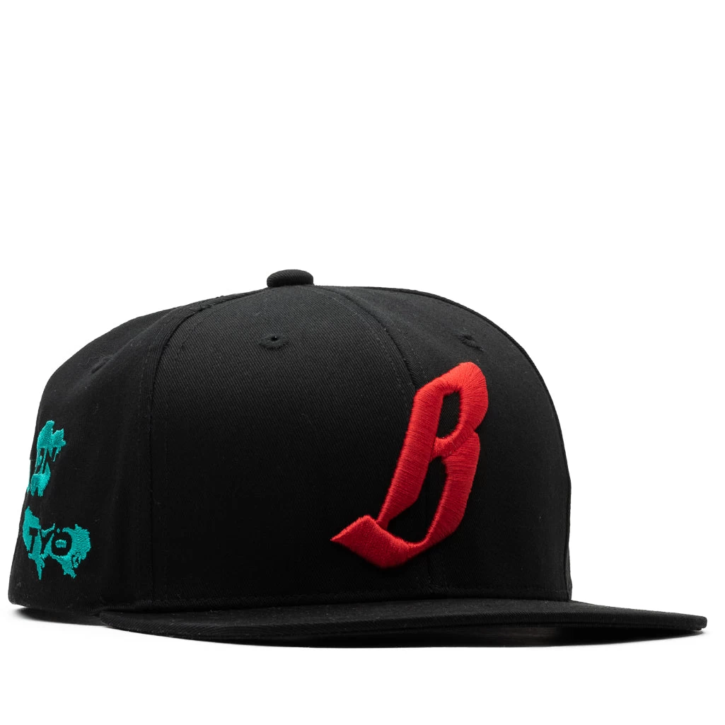 Billionaire Boys Club Flying B Snapback Hat - Black 7 Billionaire Boys Club Flying B Snapback Hat - Black - Image 5