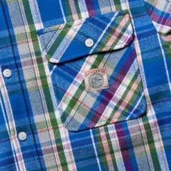 Billionaire Boys Club Shibuya L/S Woven - Sea -Fashion clothing Sneaker Politics BBCShibuyaL SWovenSea 131 111714 831 1600 WB 2