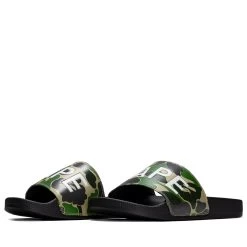 A Bathing Ape ABC Camo Slide - Green 12 A Bathing Ape ABC Camo Slide - Green -Fashion clothing Sneaker Politics BapeABCCamoSlideGreen 131 111906 001FWJ301010M WB 5