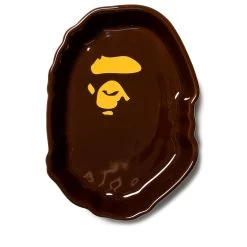 A Bathing Ape Head Multiuse Tray - Brown