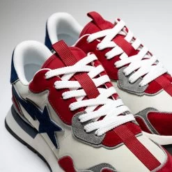 Bape Road Sta Express M1 - Red -Fashion clothing Sneaker Politics BapeRoadstaExpressM1Red 131 114111 001FWJ201010I WB 7