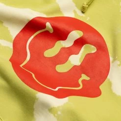 Darkoveli Smiley Hoodie - Bleached Green 7 Darkoveli Smiley Hoodie - Bleached Green -Fashion clothing Sneaker Politics DARKOVELI SUMMER23 HOOSMILEY GREEN 2