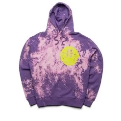 Darkoveli Smiley Hoodie - Bleached Purple