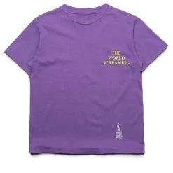 Darkoveli Screaming Tee - Purple