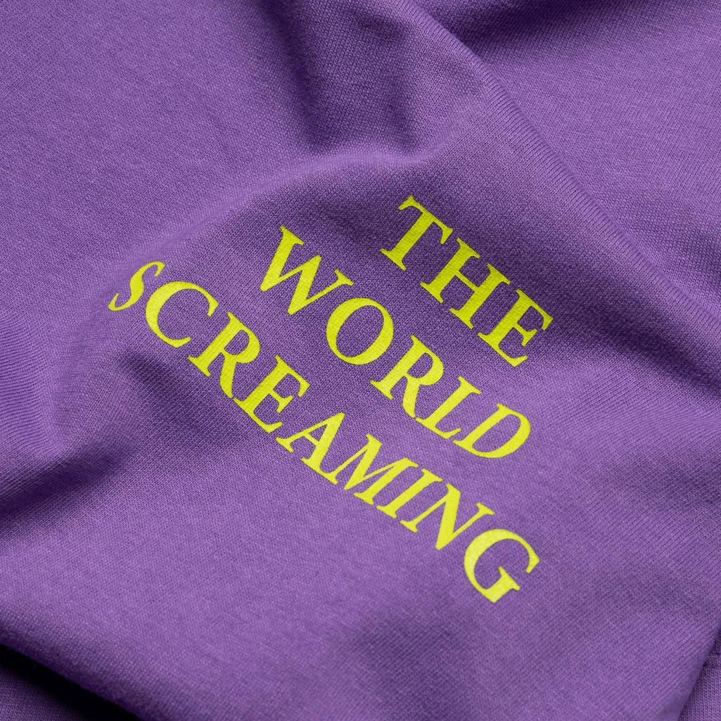 Darkoveli Screaming Tee - Purple 5 Darkoveli Screaming Tee - Purple - Image 3