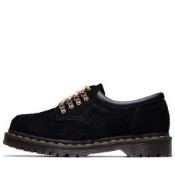 Dr. Martens 8053 Long Napped Suede Casual Shoe - Black