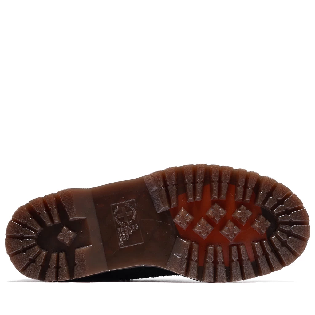 Dr. Martens 8053 Long Napped Suede Casual Shoe - Black 8 Dr. Martens 8053 Long Napped Suede Casual Shoe - Black - Image 6