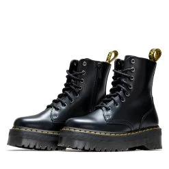 Dr. Martens Jadon Platform Boot - Black Polished -Fashion clothing Sneaker Politics Dr.MartensJadonBlack 131 114298 WB 5