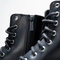 Dr. Martens Jadon Platform Boot - Black Polished -Fashion clothing Sneaker Politics Dr.MartensJadonBlack 131 114298 WB 6