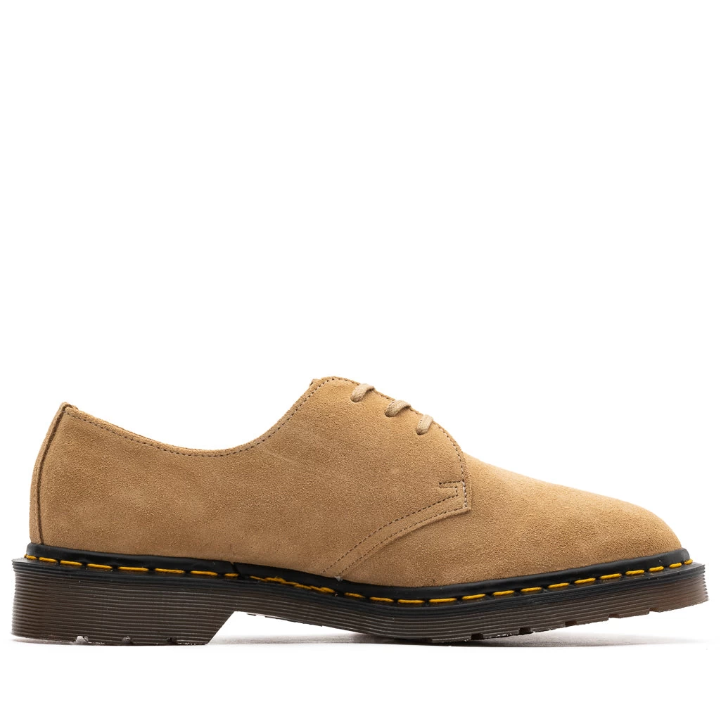 Dr. Martens 1461 Buck Oxford - Almond Beige 4 Dr. Martens 1461 Buck Oxford - Almond Beige - Image 2