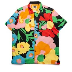 Felt Biscayne Button Down Shirt - Garden Print