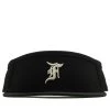 New Era X Fear Of God 59FIFTY Visor - Black -Fashion clothing Sneaker Politics FOG VisorBlck 131 109621 WB 1