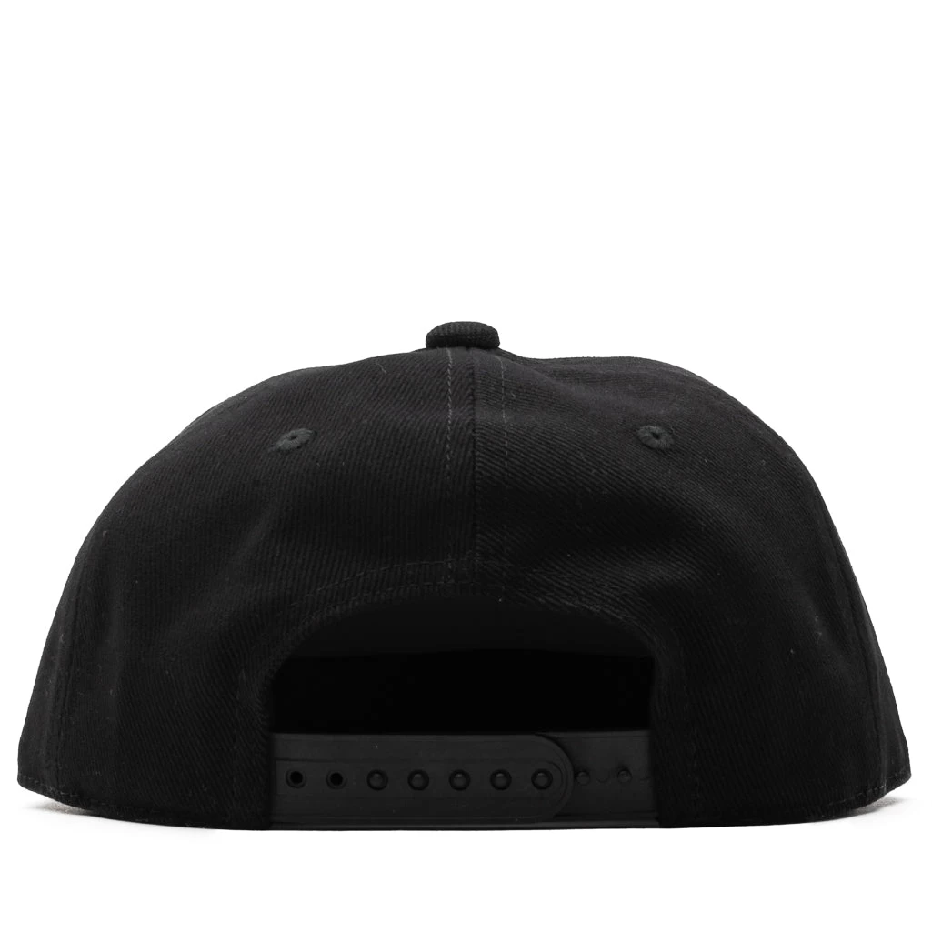 Felt Work Logo Cap - Black 5 Felt Work Logo Cap - Black - Image 3