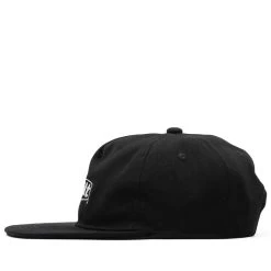 Felt Work Logo Cap - Black 11 Felt Work Logo Cap - Black -Fashion clothing Sneaker Politics Felt LogoCapBlack 131 113161 WB 4